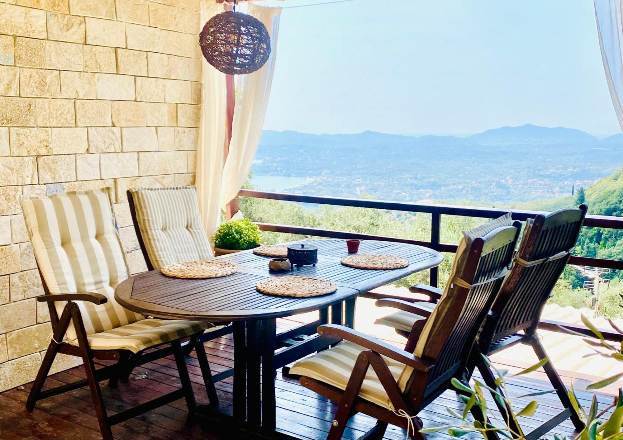 Lorantina Sea View House Holidays In Corfu - Near Barbati Beach Spartylas Exterior foto